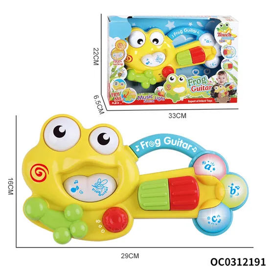 Wholesale Montessori Light Cartoon Music Electronic Keyboard Piano Musical Sensory Touch Baby Bed Bell Toy