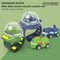 2022 New Arrival Dinosaur Diecast Toys Model Watch Mini Remote Control Car Toy