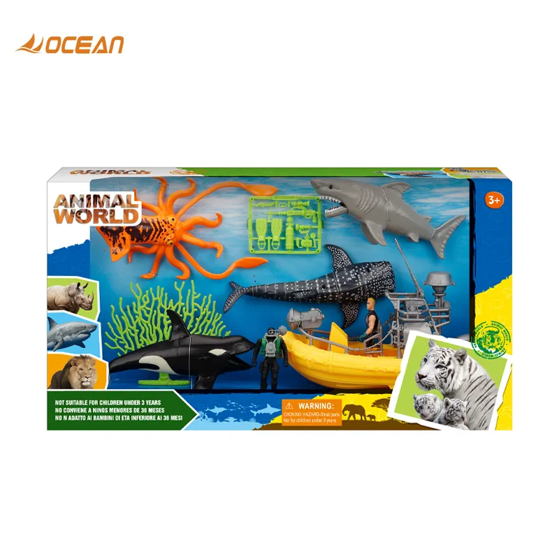 Wholesale Kids Learning Educational Hot Selling Mini Plastic Animal Toy