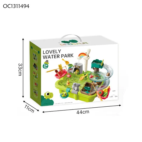 Wholesale Water Park Games Children Montessori Learning Magnetic Fishing Toy Ducks Fishing Game
