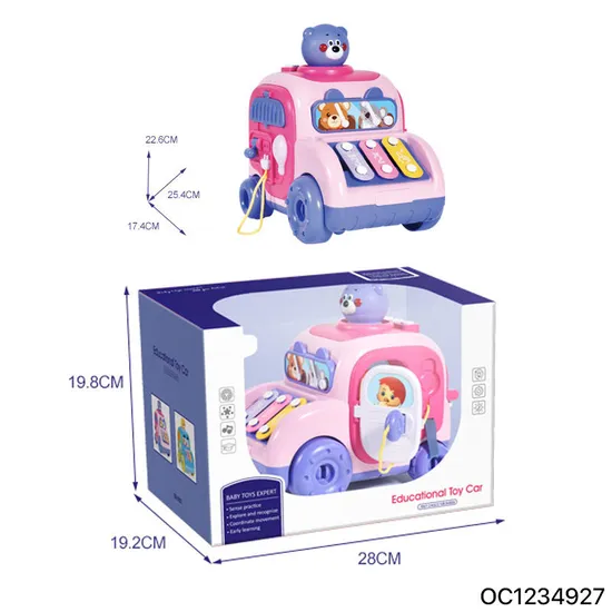 Wholesale Plastic Learning Educational Hand Eye Coordination Xylophone Percussion Musical Instrument Baby Toys