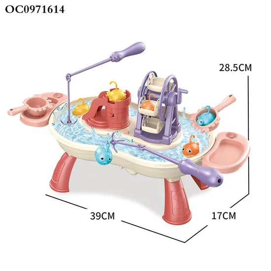 Wholesale Montessori Plastic Toy Magnetic Fish Table Game
