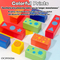Wholesale Montessori Educational Wooden DIY Marble Run Track Ball Building Block Toy