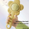 Wholesale Montessori Educational Lovely Silicone Baby Plastic Ball Baby Teether Chew Toy