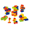 Wholesale Educational Montessori Popular DIY 100PCS Sensory Kids Educational Plastic Big DIY Building Blocks Toy