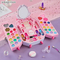 Wholesale Nail Polish Set Box Beauty Fashion Cosmetic Makeup Baby Girls Toys for Kids Girls with Mirror