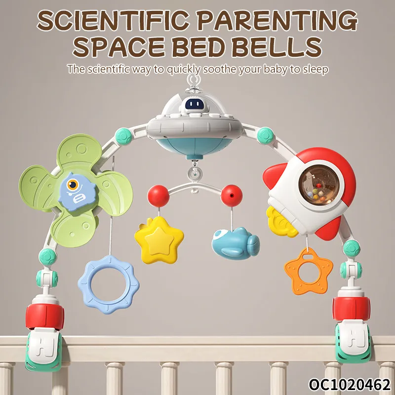 Wholesale Rattle Plastic Baby Teether Toys with Music for Sleeping