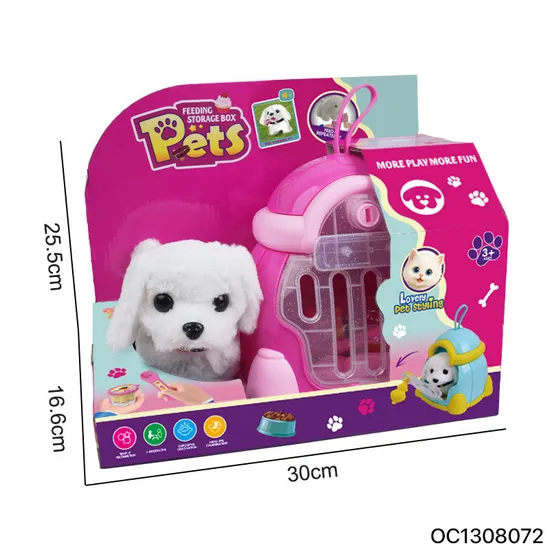 Wholesale Pet Creative Custom Stuffed Animals Electrical Plush Dog Toys for Kid