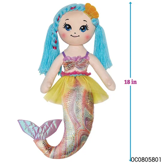 Wholesale Stuffed Soft Girl Custom Plush Doll Toys for Kids