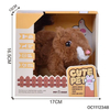 Wholesale Educational Plush Electric Walking Plastic Animal Plush Custom Stuffed Plush Doll Toy