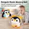 Wholesale Stuffed Infant Interactive Musical Custom Electronic Plush Sleep Penguin Stuffed Toy Doll