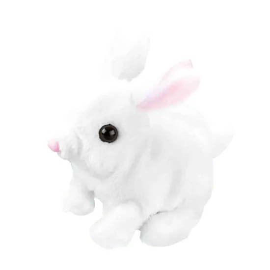 Wholesale Custom Stuffed Electric Custom Rabbit Plush Toy Doll for Kids with Sound Walk