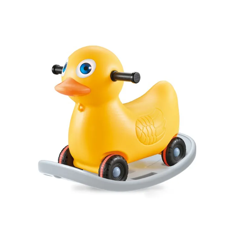 Wholesale Children Kids Cartoon Duck Baby Sensory Products Ride on Animals Rocking Baby Swing Car