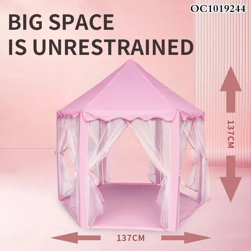 Wholesale Kids Child Funny Cute Pop up Pink Indoor House Play Playhouse Tent for Girls