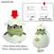 Wholesale Water Spray Cartoon Dinosaur Egg Baby Bath Floating Toys