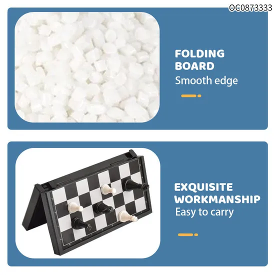 Wholesale Family Classic Table 18in1 Customized 3D Foldable Magnetic Chess Board Game