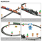 Musical Christmas Trains Decoration Toy with Track Set Toy for Children