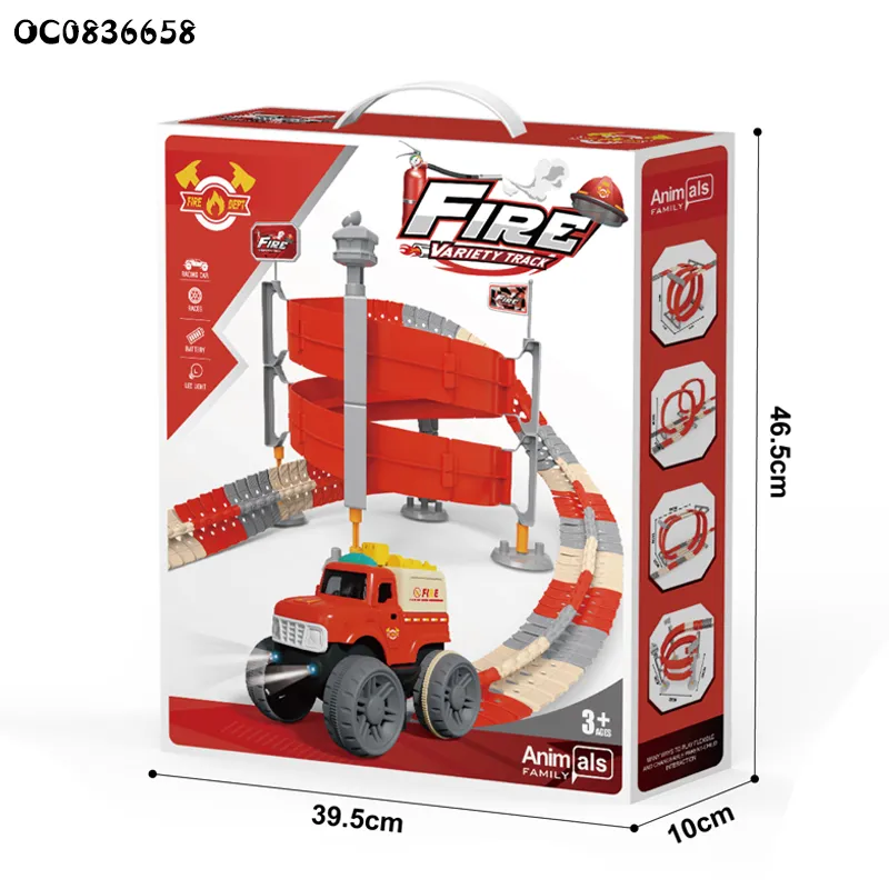 Hot Novelty and Funny 2023 High Speed Racing Track Toy Vehicles Electronic Toy for Boys