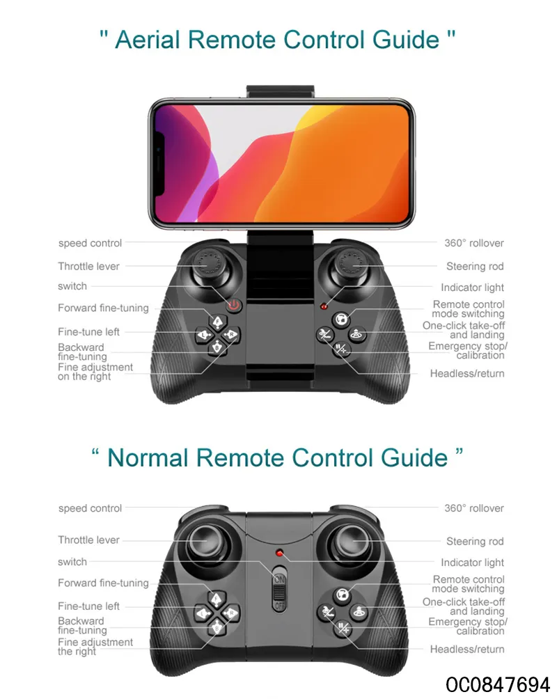 High Quality Kids Gesture Control Mini Wholesale RC Remote Control Drone with Camera