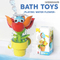 Wholesale Children Bathroom Flower Summer Water Play Game Equipment Splashing Baby Bath Toy
