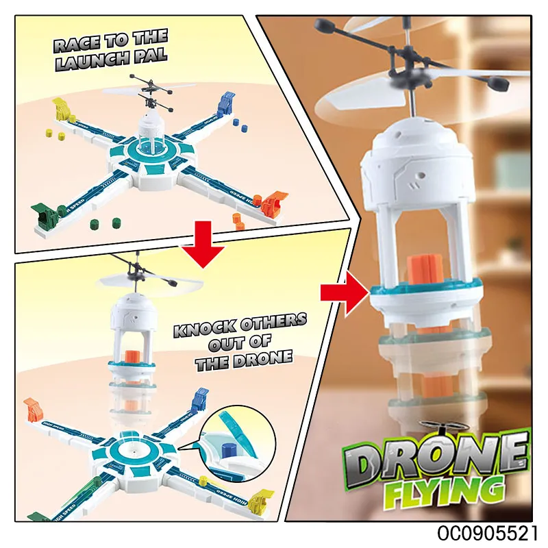 Wholesale Children Spinner Mini Controlled Drone Flying Toys for Kids