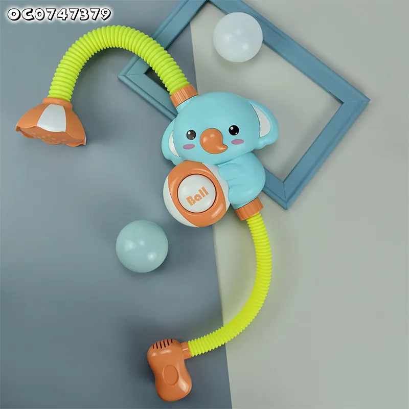 Wholesale Water Electric Shower Baby Shower Elephant Bath Flower Sprinkler Water Toys for Children