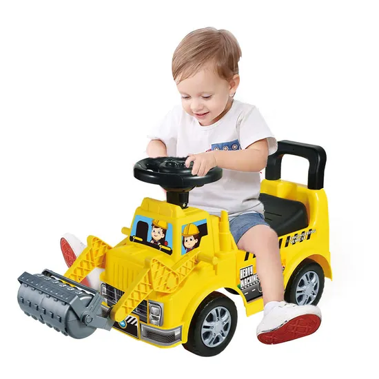 Wholesale Children Engineering Series Truck Model Kids Electric Ride on Car with Music
