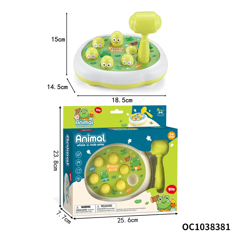 Wholesale Intelligence Child Interaction Training Plastic Whack a Mole Funny Electronic Board Games for Babies