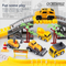 Hot Selling 305PCS Engineering B/O Electric DIY Slot Race Car Track Set Toy