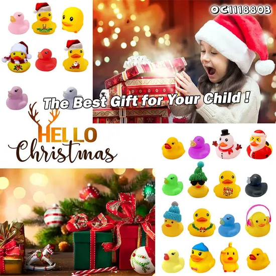 Wholesale Animal Plastic Funny Baby Bathroom Bathtub Shower Small Yellow Rubber Bath Toy Ducks