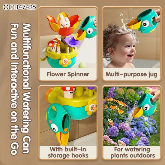 Wholesale Bathroom Summer Water Play Baby Shower Games Bath Toys for Kids