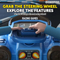 Wholesale Montessori Electronic Interactive Car Adventure Game Racing Adventure Steering Wheel Toys for Kids with Music