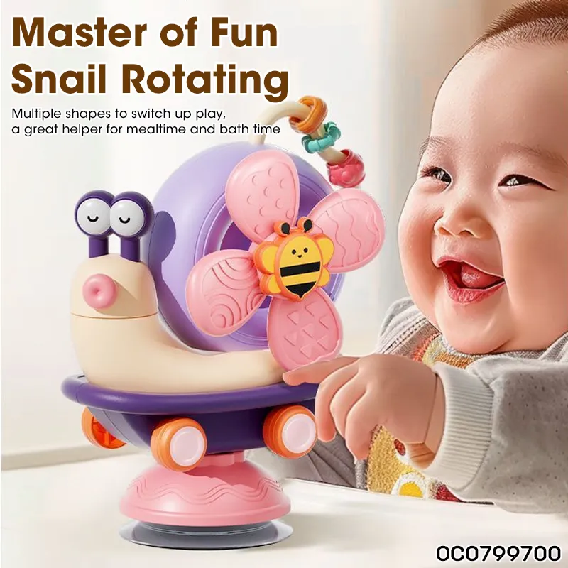 Wholesale Bathroom Children Baby Hand Training Rotating Baby Bath Toys