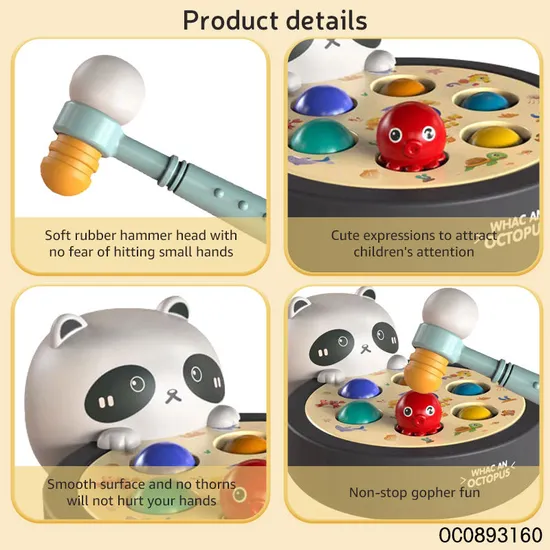 Wholesale Classic Family Board Hammer Whack a Mole Interactive Toys Games for Children