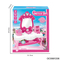 Wholesale Girls Cheap Toy Pretend Beauty Salon Make up Play Set Mirror Dressing Table Fashion Toys for Kids Beauty Products