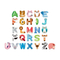 Abcd Cognitive Magnetic Toys Alphabet Animal Puzzle Board Games for Kids Educational
