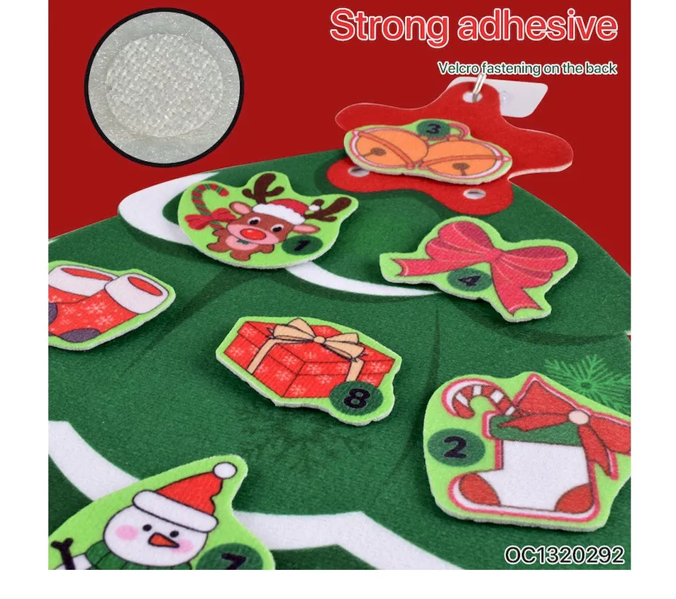 DIY Christmas Tree Toddlers Safe Decoration Throwing Dartboard for Indoor Sport Games