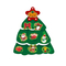 DIY Christmas Tree Toddlers Safe Decoration Throwing Dartboard for Indoor Sport Games