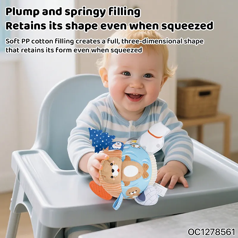 OEM Products Sensory Regulation Baby Activities Game Shaking Ball Soothing Toy Trending 2026 Soft Cube Ball