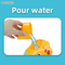 Kids Indoor Water Play Dinosaur Squirt Bath Toys Baby Shower Games for 12 Month Old with Double Suction Cups Hanging Wall