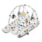 Non-Toxic Eco Friendly Baby Gym Soft Play Mat Foldable Musical for Floor Activity Play Mat with Hanging Rattles