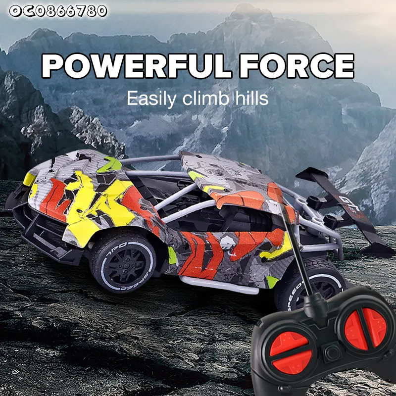 Kids Racing Game Remote Control Mini RC Stunt and 1: 24 Drift Car Toys