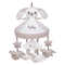 Sensory Unique Products Rabbit Cotton Fabric Baby Comfort Sleep Mobile Crib Newborn Baby Bed Hanging Toys with Music for Sleep