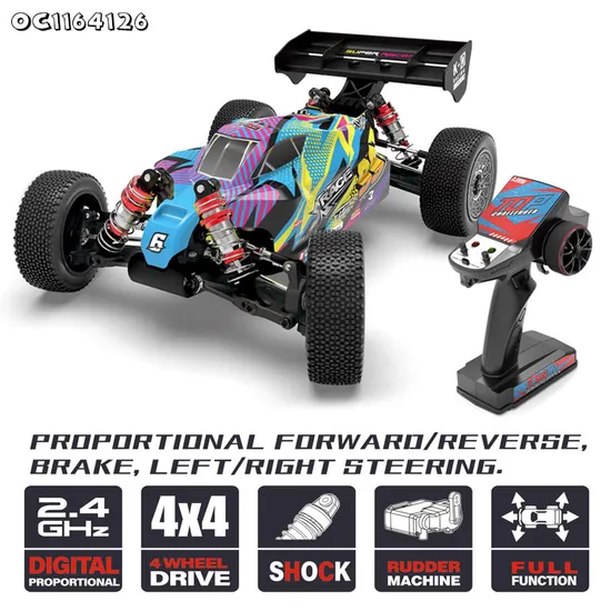 Remote Control Race 1: 12 Scale Model Car High Speed RC Toy Items off Road Alloy Metal Cars for Kids