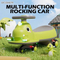 Good Quality Dinosaur Design 360 Degree Rotating Plastic Electric Baby Swing Car Ride on with Music and Flashing Light Wheels