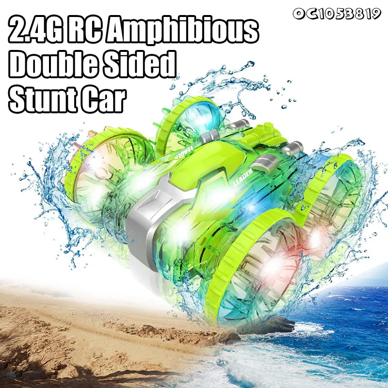 4WD Waterproof Double Sided Remote Control Challenge Toy RC New Stunt Car for Kids and Adult