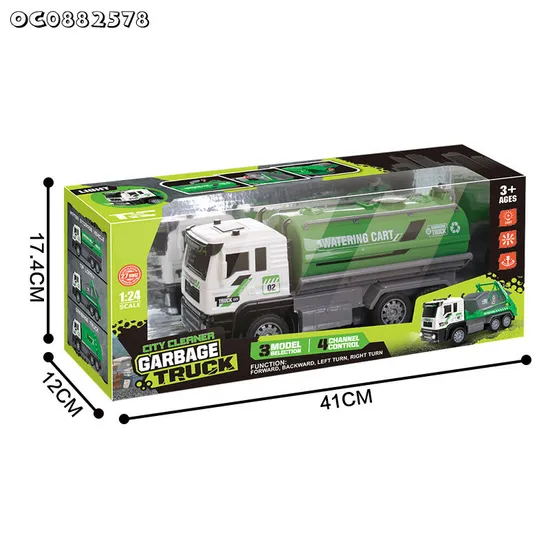 Wholesale Plastic Electric 1: 24 Scale Truck Models Remote Control Toys