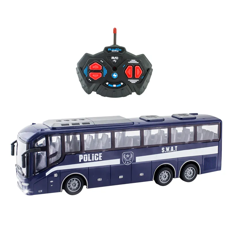 1: 30 Scale 4 Channels Small City Remote Control Bus Toys
