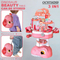 Dinosaur Table Pretty Beauty Salon Dresser Makeup Bag Set Toy for Girls