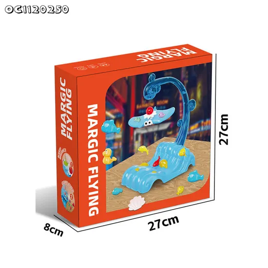 Sea Animals Theme Kids Stacking Balancing Coordination Training with Interactive Floor Board Game Toys Wholesale